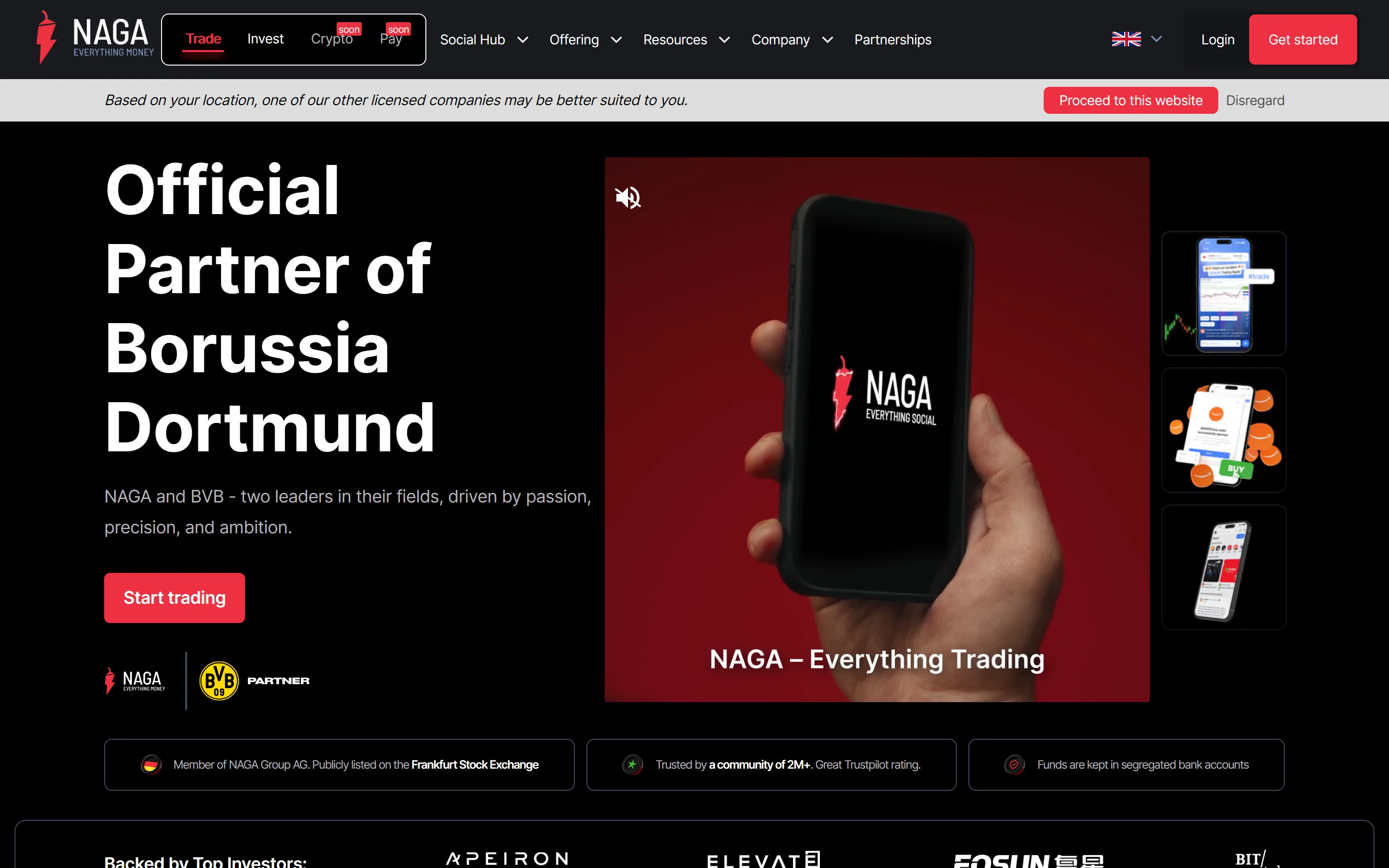 Prehľad poplatkov a spreadov NAGA