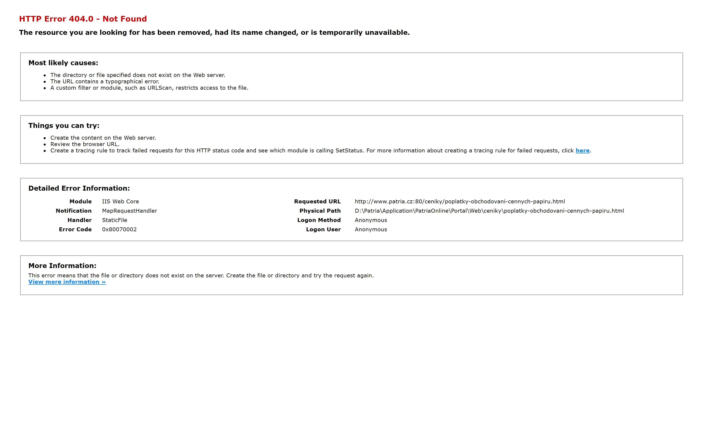 Přehled poplatků Patria Finance – komise za obchody a custody